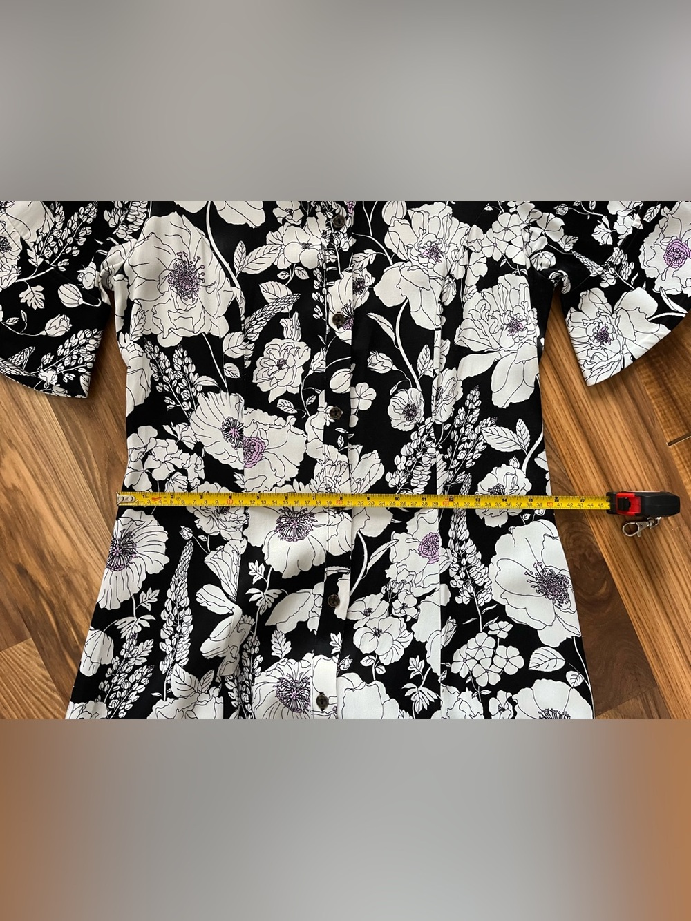 Maeve Anthropologie floral maxi shirt dress - Picture 7 of 8